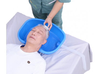 床上塑料洗头盆中老年病人卧床躺着洗发器ZQQJ-XTP002